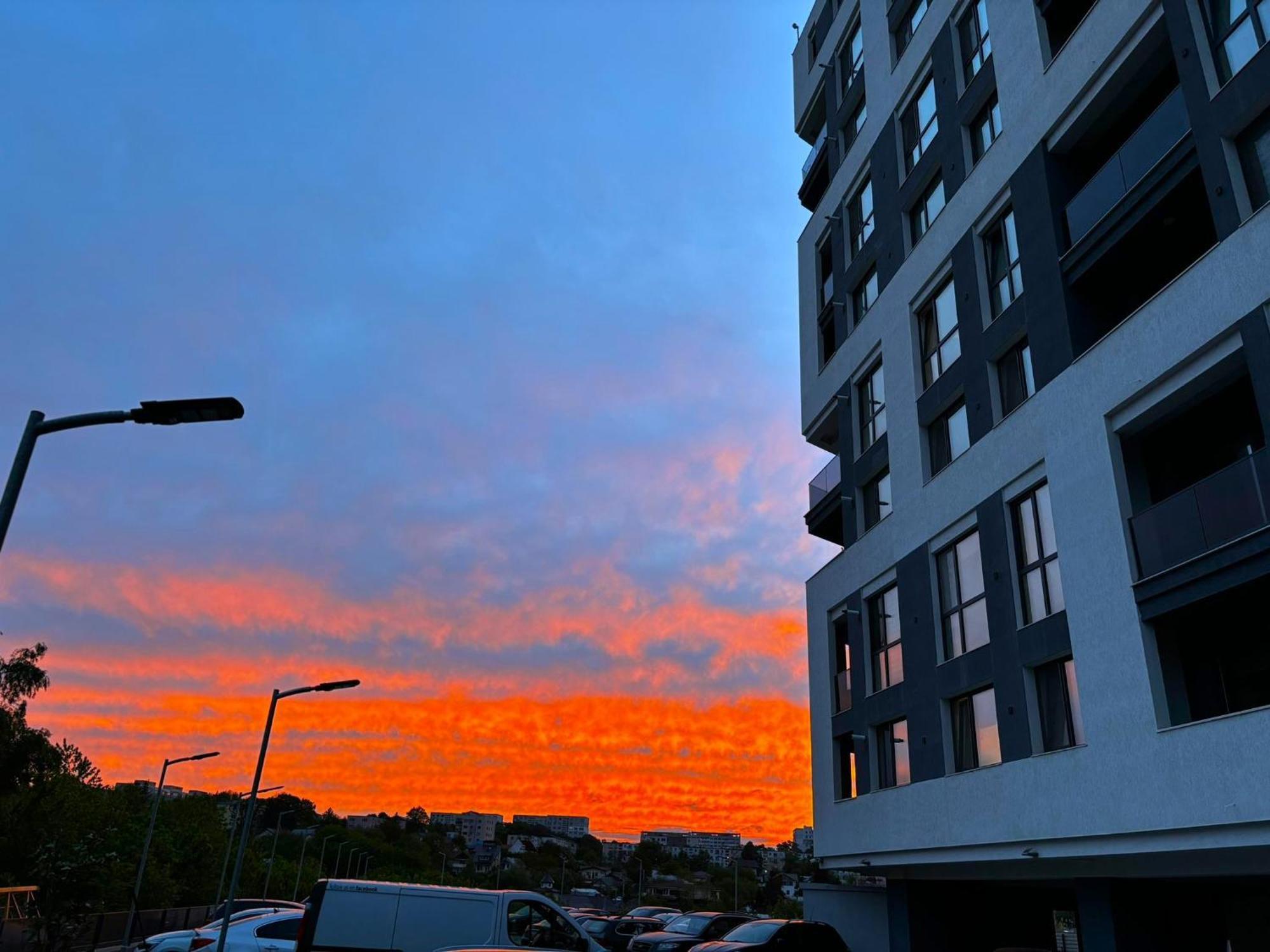 Ferienwohnung Sky View - Free Parking Iasi Exterior foto